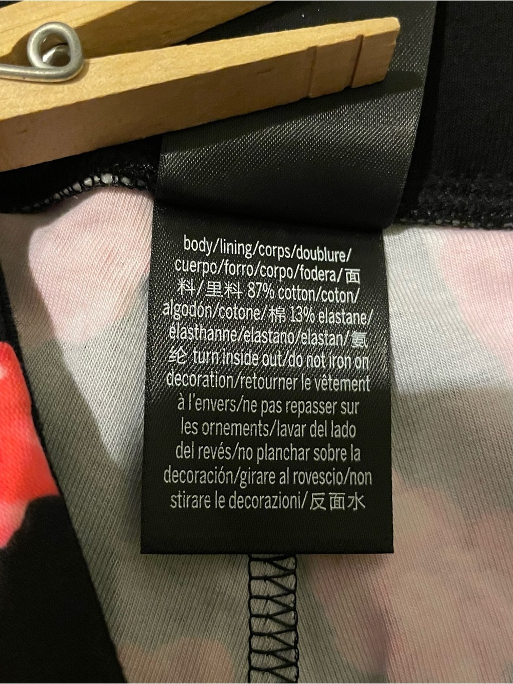 Vs. PINK floral bling leggings-small NWOT - Picture 9 of 9